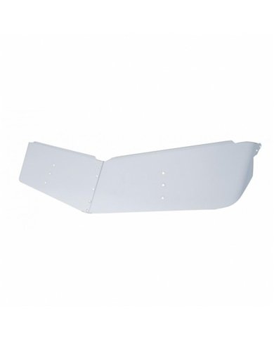 UP28008-13" Stainless Low Roof Drop Sunvisor For 2004-2007 Peterbilt 379 With Low Roof