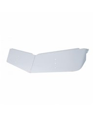 UP28008-13" Stainless Low Roof Drop Sunvisor For 2004-2007 Peterbilt 379 With Low Roof