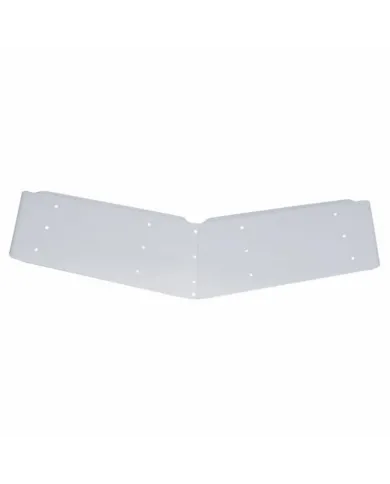 UP28011-14" Stainless Ultra Cab Drop Sunvisor For 1997-2001 Peterbilt 379