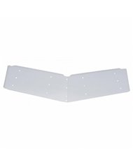 UP28011-14" Stainless Ultra Cab Drop Sunvisor For 1997-2001 Peterbilt 379