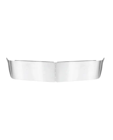 UP28013-13-1/2" Stainless Curved Drop Visor For 1995-2006 Kenworth W900