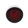 UP36898-3 High Power LED 1" Light (Clearance/Marker) With Visor - Red LED/Red Lens
