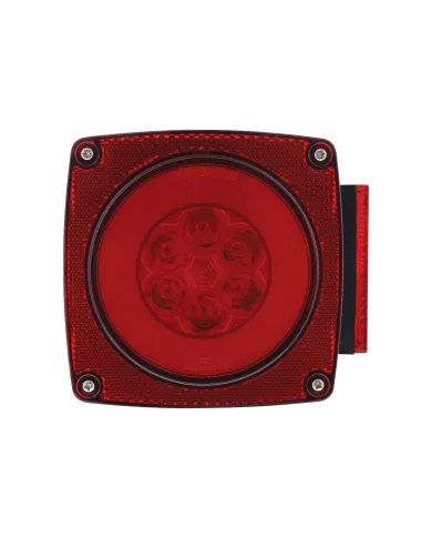 UP36912-Over 80" Wide LED GloLight Submersible Combination Tail Light Without License Light (Card)