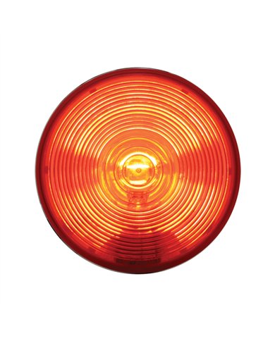 UP31109-4" Round Light (Stop, Turn & Tail) - Red Lens