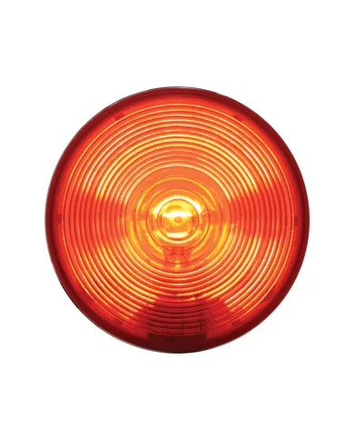 UP31109-4" Round Light (Stop, Turn & Tail) - Red Lens