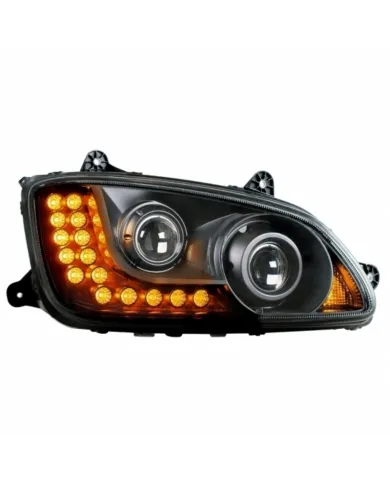 UP31161-Blackout Projection Headlight Assembly For 2008-2017 Kenworth T660 - Passenger