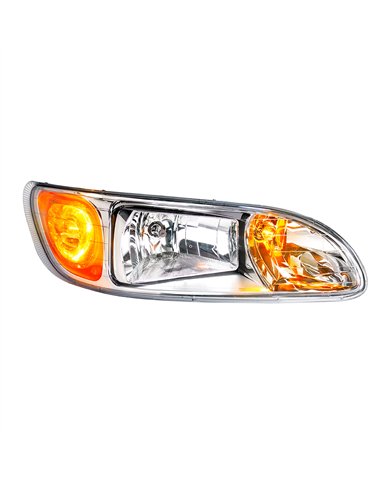UP31296-Headlight For 2008+ Peterbilt 382/384/386/387 - Passenger