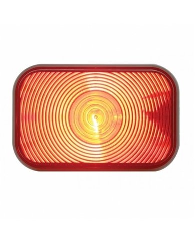 UP31364-Rectangular Light (Stop, Turn & Tail) - Red Lens