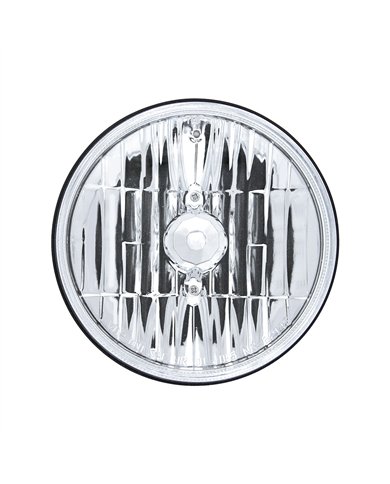 UP31386-5-3/4" Crystal Headlight, Glass Lens