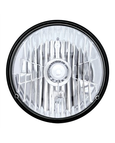 UP31387-7" Crystal Headlight, Glass Lens