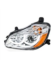 UP31454-Chrome Projection Headlight With LED Position Light For 2013-2021 Kenworth T680 - Driver