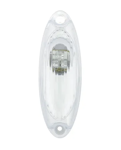 UP36952-3 Amber LED Reflector Cab Light For 2008-2017 Freightliner Cascadia - Clear Lens