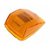 UP36966-24 LED GloLight Square Cab Light - Amber LED/Amber Lens