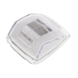 UP36967-24 LED GloLight Square Cab Light - Amber LED/Clear Lens
