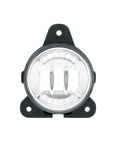 UP32815-Chrome 6 LED Competition Series Projector Fog Light For 2018-2024 Volvo VNR
