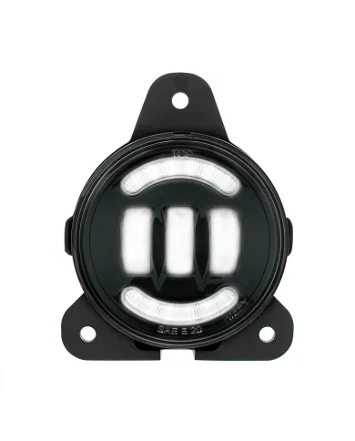 UP32816-Blackout 6 LED Competition Series Projector Fog Light For 2018-2024 Volvo VNR