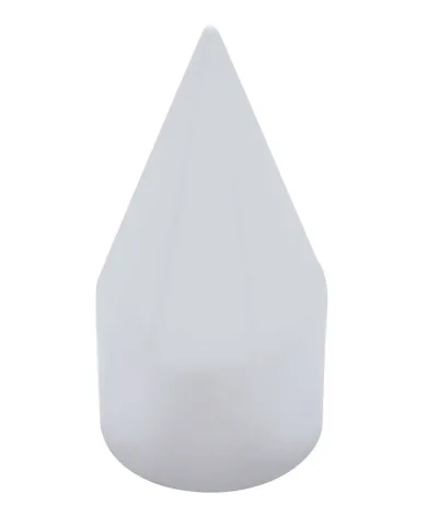 UP10770B-1-1/2" x 4-1/8" Chrome Plastic Spike Nut Cover - Push-On (Bulk)