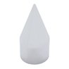 UP10770B-1-1/2" x 4-1/8" Chrome Plastic Spike Nut Cover - Push-On (Bulk)