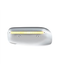 UP32858-19 LED Rear Headlight Housing Cover For 2008-2023 Peterbilt 389 (Driver)-Amber LED/Clear Lens