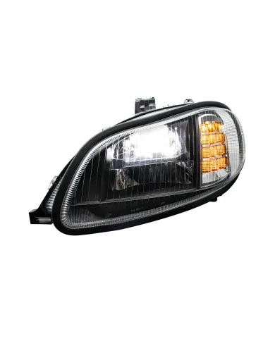 UP32910-Blackout High Power Full LED Headlight For 2003-2024 Freightliner M2-Driver