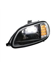UP32910-Blackout High Power Full LED Headlight For 2003-2024 Freightliner M2-Driver