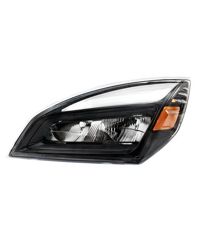 UP32914-High Power Blackout LED Headlight For 2018-2024 Freightliner Cascadia-Driver