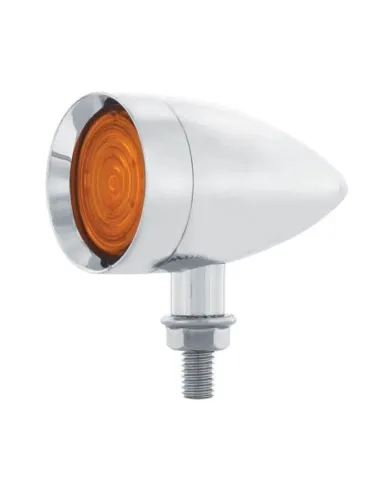 UP36996-9 LED Mini Bullet Light - Amber LED/Amber Lens