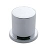 UP10774B-1-3/16" X 1-5/8" Chrome Plastic Flat Top Nut Cover With Flange - Push-On (Bulk)