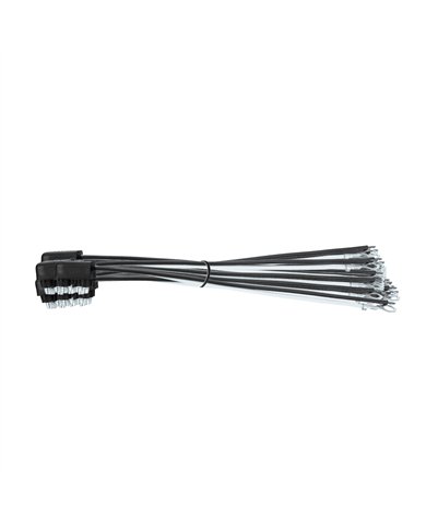UP34210P50-2 Wire Pigtail With 2 Prong Plug - 6" Lead (50-Pack)