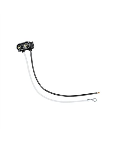 UP34255P-2 Wire Pigtail With 2 Prong Vertical Style Plug-6" Lead (Card)