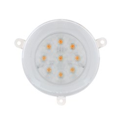 UP37115-21 LED GloLight Daytime Running Light For 2005-2010 Freightliner Century -Amber LED/Clear Lens