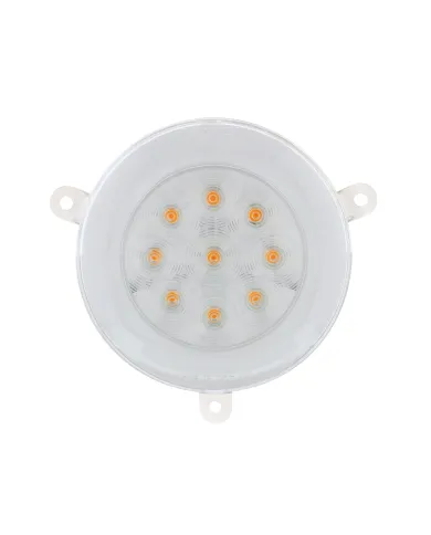 UP37115-21 LED GloLight Daytime Running Light For 2005-2010 Freightliner Century -Amber LED/Clear Lens