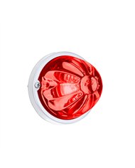 UP35011-Glass Watermelon Light Kit With LED Light-Red LED/Red Lens