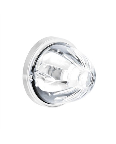 UP35078-UltraBurst Glass Watermelon Light Flush Mount Kit-White LED/Clear Lens