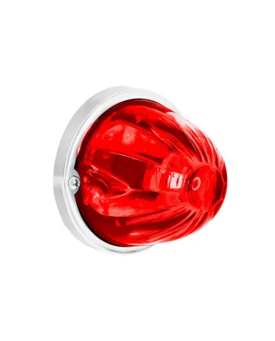 UP35079-UltraBurst Glass Watermelon Light Flush Mount Kit-Red LED/Red Lens