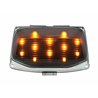 UP37122-12 LED Front Fender Tip Light For Harley Motorcycle- Amber LED/Smoke Lens