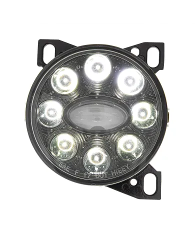 UP35856-9 LED Projector Fog Light With LED Position Lights For Peterbilt 579/587 & Kenworth T660 - Black