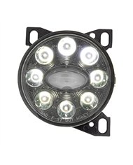 UP35856-9 LED Projector Fog Light With LED Position Lights For Peterbilt 579/587 & Kenworth T660 - Black