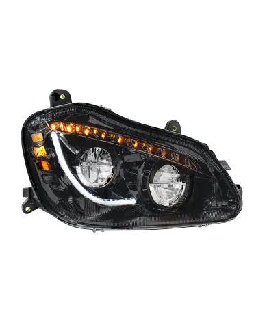 UP35892-High Power 45 LED Blackout Headlight With Sequential Turn Signal For 2013-2021 Kenworth T680-Passenger