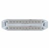 UP37198-Dual 10 LED 6-1/2" Turn Signal Light Bars - Amber LED/Clear Lens