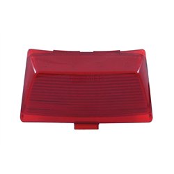 UP37204-8 LED Fender Tip Light For Harley Motorcycle- Red LED/Red Lens