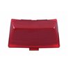 UP37204-8 LED Fender Tip Light For Harley Motorcycle- Red LED/Red Lens