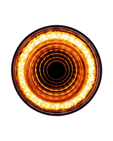 UP36655-24 LED 4" Mirage Light (Turn Signal) - Amber LED/Clear Lens