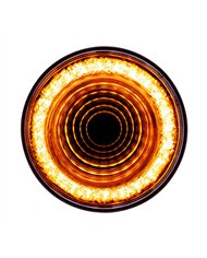 UP36655-24 LED 4" Mirage Light (Turn Signal) - Amber LED/Clear Lens