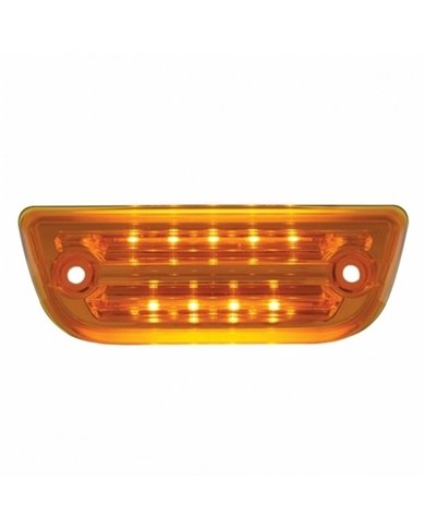 UP36779-9 LED Cab Light For Peterbilt 579 & Kenworth T680/T770/T880- Amber LED/Amber Lens