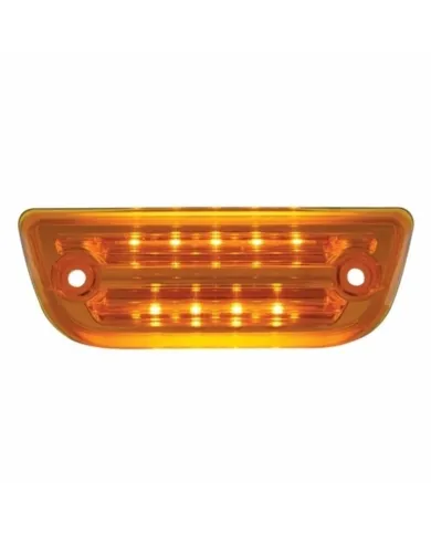 UP36779-9 LED Cab Light For Peterbilt 579 & Kenworth T680/T770/T880- Amber LED/Amber Lens
