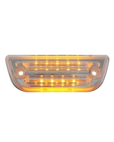 UP36780-9 LED Cab Light For Peterbilt 579 & Kenworth T680/T770/T880 - Amber LED/Clear Lens