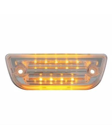 UP36780-9 LED Cab Light For Peterbilt 579 & Kenworth T680/T770/T880 - Amber LED/Clear Lens