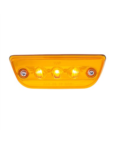 UP36808-3 LED Cab Light For 2013-2021 Peterbilt 579 & Kenworth T680/T770/T880 -Amber LED/Lens