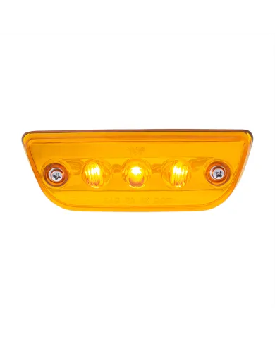 UP36808-3 LED Cab Light For 2013-2021 Peterbilt 579 & Kenworth T680/T770/T880 -Amber LED/Lens